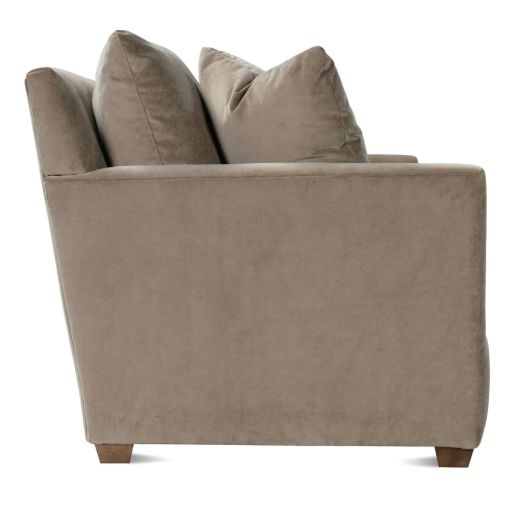 Picture of 89” Quick Ship Lilah Sofa - Fawn Brushed Velvet